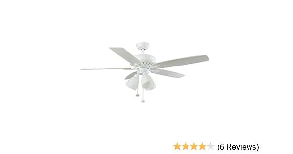 Amazon Com Hampton Bay Rockport 52 Inch Large Room Ceiling Fan
