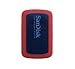 Silicone Skin Case Cover For SanDisk Clip Jam MP3 Player 2015 Release (Model SDMX26), Red/Orange