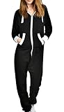 SkylineWears Women's Ladies Onesie Hoodie Jumpsuit Playsuit