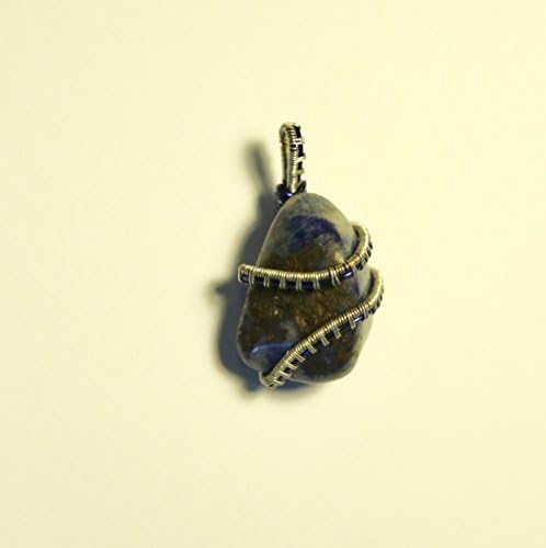 Calming Sodalite Wire Wrapped Pendent