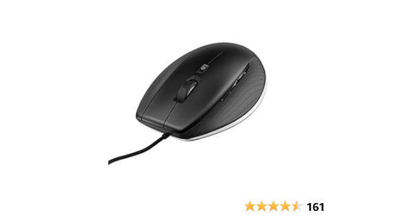 3dconnexion Cadmouse 3dx 700052 Wired Ergonomic Optical Mouse With Dedicated Middle Button Black Buy Online At Best Price In Uae Amazon Ae