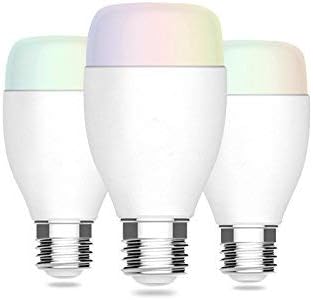 Shaveh WiFi Smart Bulbs Alexa E27-SHAVEH Dimmable Multicoloured Colour LED Changing Light bulbs Timer Mood Light Party Lights Work with Amazon Alexa Echo Google Home 6 W [Energy Class A++](One Bulb)