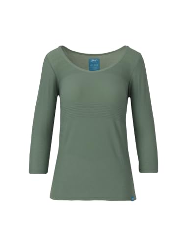 UYN O101986 Natural Training OW Three SL_ T-Shirt Women's Green Bay XS