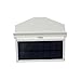 Ivory Solar Powered Dual Fan Car Front Rear Window Air Vent Cool Cooler Fan Windshield Fan