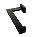 Angle Simple Toilet Paper Holder, SUS304 Stainless Steel Bathroom Tissue Holder, Toilet Tissue Hanger, Toilet Roll Dispenser Wall Mount, Matte Black