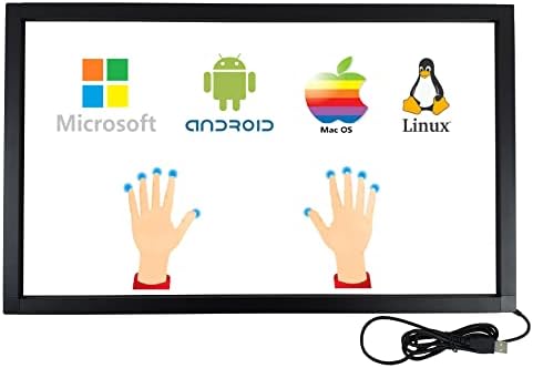 Telaio Touch Screen IR Da 50 Pollici 10 Punti - Overlay Per Display LCD, Driver-Free Per Windows/Android/Linux - Foto 4