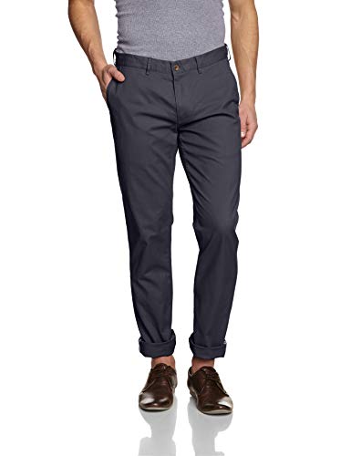 Ben Sherman Men's Slim Stretch Chino Pant, Dark Navy, 36