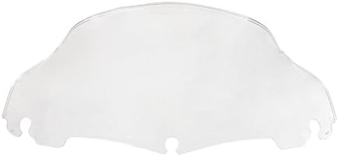 Clear 9" Wave Windshield Windscreen For Harley Electra Street Glide Touring 2014-2017