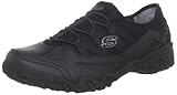 Skechers for Work Women's Compulsions Indulgent Work Shoe,Black,5.5 M US