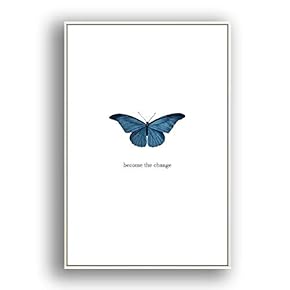 Framed Canvas Wall Art for Living Room, Bedroom Simple Words Canvas Prints for Modern Home Decoration Ready to Hang - 16"x24" inches