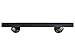 DIY CARTEL Industrial Pipe Shelf Bracket Hardware Only - Perfect for: Custom Shelves, Floating Shelves, and Industrial/Vintage Pipe Furniture - Industrial Quality - 2 Pack