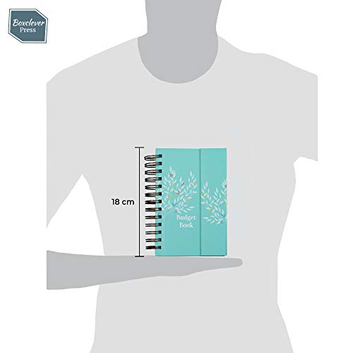 Boxclever Press Budget Book - Bill Organizer with Pockets. Monthly Planner with Expense Tracker to Manage Personal Finance. Undated Budget Planner Organizer for Cash Flow, Bills & More. 7'' x 5.3''