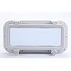 Amarine-made-Boat-Yacht-Rectangle-Opening-Portlight-Porthole-16-X-8-Replacement-Window-Port-Hole-ABS-White-Tempered-Glass