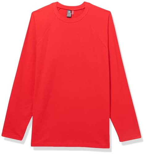 Norma Kamali Oversized Raglan Sleeve MINI Dress, Tiger RED, L at Amazon