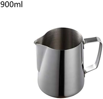 Meatyhjk 12, 20 or 30oz Stainless Steel Milk Frothing Pitcher for Espresso Machines