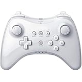 Wii U Pro Controller, PowerLead Wireless Controller Gamepad for Nintendo Wii U Bluetooth Dual Analog Game Controller Joystick Gamepad (White)