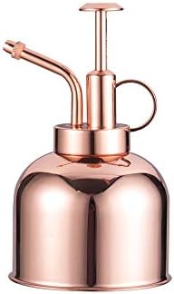 Imeea 園芸用霧吹き 霧吹き 300ml じょうろ 水差し 園芸 掃除 散水 観葉植物 ローズゴールド