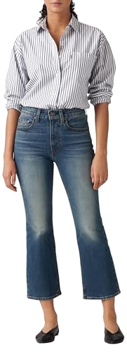 Levi's Jean pour Femme 725 Authentic Kick Bootcut Ankle, Ankle Time, 25W / 31L