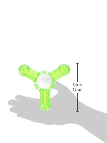 Hyper Pet Squawker Jack Dog Toy, Medium, Green/White