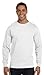 Hanes Men's ComfortSoft Heavyweight Long Sleeve T-Shirt White,M