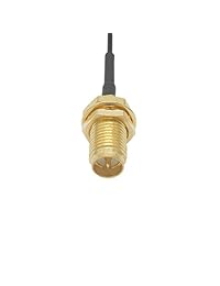 eightnoo U. FL (IPX IPEX) Mini PCI a RP SMA hembra Cable alargador de antena Pigtail Cable 1.13 3.9 inch 4 unidades