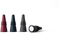 Rabbit (W6121) Wine and Beverage Bottle Stoppers with Grip Top (Assorted Colors, Set of 4)