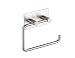 Xogolo self-Adhesive Toilet Paper roll Holder Wall Mount Adhesive Paper Towel Holder SUS340 Stainless Steel Brushed Finish Bathroom Towel Rack primary