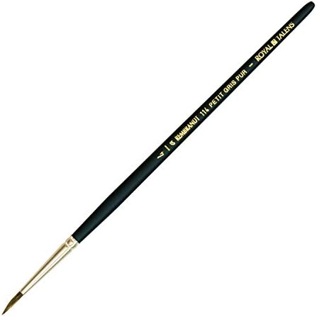 Talens Japan T909-114-04 Rembrandt Watercolor Painting Brush, Series 114, Squirrel Hair, Round No. 4