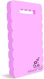 InSassy Garden Kneeler Pad - Kneeling Mat for Gardening Baby Bath Yoga Exercise & Prayer - High Density Foam Knee Pad for Work, Pink (Large - 18 x 8 1/4 x 4/5 Inches)