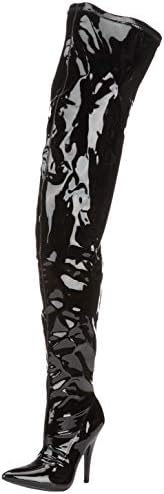 EROGANCE Patent High Heels Crotch Over The Knee Boots A3623L EU 36-46 / UK 4 – 10