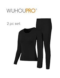 WuhouPro - Ropa interior térmica de microfibra para mujer