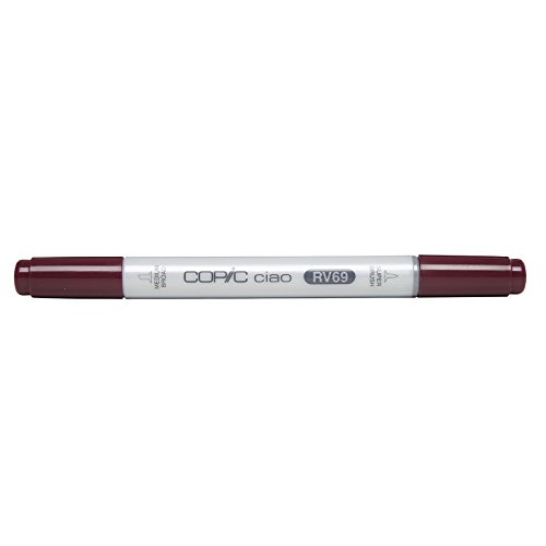 Copic Markers RV69 Ciao with Replaceable Nib, Peony