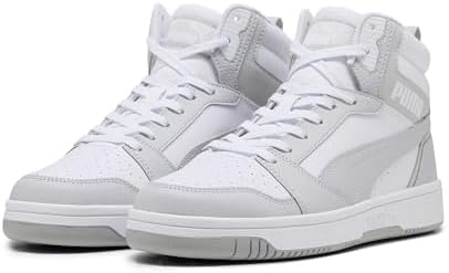 Rebound V6, Scarpe da ginnastica Unisex - Adulto, White Ash Gray, 42 EU
