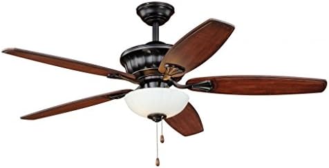 Vaxcel F0030 Vasari Ceiling Fan, 52", New Bronze Finish