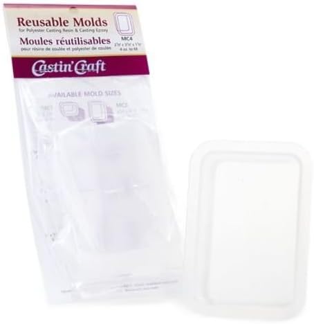 Castin' Craft MC Poly Resin Molds (2 1/8 In. x 3 1/4 In. x 1 1/8 In.) 2 pcs sku# 1836280MA