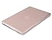 Mosiso Plastic Hard Case for MacBook Pro 13 Inch with CD-ROM, Light Pink Gold