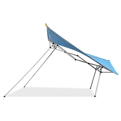 Caravan Canopy EVO08021 8' x 8' Evo Shade Instant, Blue Top/White Frame Canopy