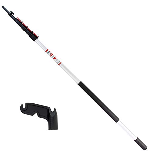 Miloo 515 Foot Extension Pole with Multi Function Utility Hook