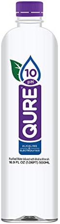 Qure Alkaline Water 169 Ounce (Pack Of 24)