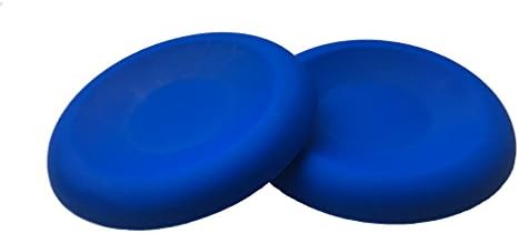 Silicone Yoga Knee Pads by Nautical Endurance - 2 Pack, Silicone Cushion for Knees, Wrists, Elbows &amp; Hands - Includes Free Carrying Pouch – Traction Grips Work Excellent With Yoga Mat (Dark Blue)