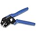 TRENDnet Coaxial Ratchet Crimp Tool, Designed for Crimping RG58/59/62/6 Coaxial Cables, Heavy Duty Carbon Steel, TC-CCT