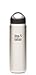 Klean Kanteen Wide Mouth Single Wall Water Bottle with Loop Cap, Brushed Stainless Steel, 27-Ounce