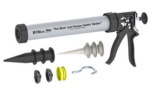 Albion Engineering B18S20 B-Line Manual Drive Sausage Caulking Gun, 20 oz, 18:1 Drive