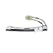 A-Premium Power Window Regulator with Motor Compatible with BMW 528i 1997-1999 540i 1997-1999 Rear Driver Side