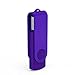 TOPESEL 5 Pack 8GB USB Flash Drives Thumb Drives Memory Stick USB 2.0(5 Colors: Black Blue Green Purple Red)