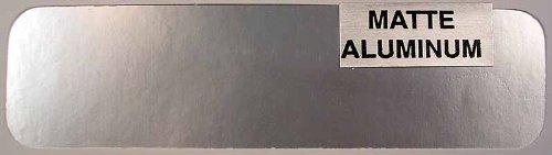 Bare Metal Foil Co 004 6x11 Thin Sheet Matte Aluminum Foil