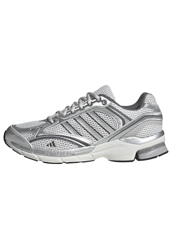 adidas Unisex-Adult Spiritain 2000, Crystal White/Silver Metallic/Grey, 13
