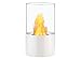 Ignis Circum White Tabletop Ventless Ethanol Fireplace