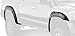 Bushwacker 70907-02 Nissan Pocket Style Fender Flare - Set of 4