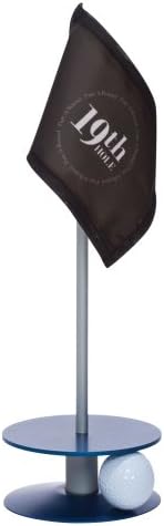 Anne Stone Golf Putt-A-Round 9th Hole Flag 1 Putting Aid, Blue, Small